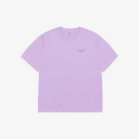 Acme De Lavie | Áo Thun Ngắn Tay Basic Logo Season 3 Tím Nhạt
