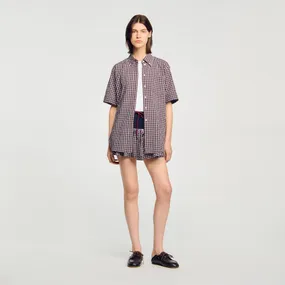 [🛒🇻🇳]Áo sơ mi kẻ caro oversize – , SKU – SFPCM01433 – sandro.com.vn 🇻🇳🛒Top1Shop🛒 🇻🇳Top1Vietnam🇻🇳 🛍🛒🇻🇳