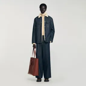 [🛒🇻🇳]Overshirt denim – , SKU – SHPBL01193 – sandro.com.vn 🇻🇳🛒Top1Shop🛒 🇻🇳Top1Vietnam🇻🇳 🛍🛒🇻🇳