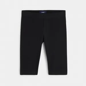 Quần legging ngắn trơn màu