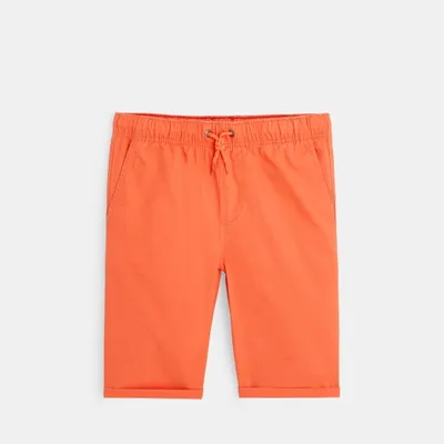 Quần đùi bermuda vải dáng ôm 568 Cam