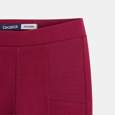 Quần legging milano jersey màu trơn 567 Đỏ