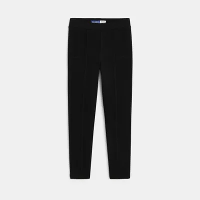Quần legging milano jersey màu trơn 570 Đen