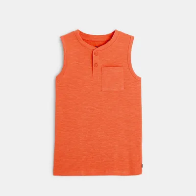 Áo ba lỗ jersey 564 Cam