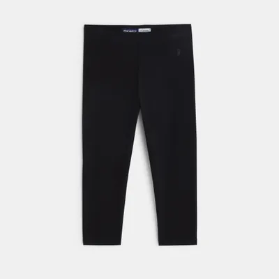 Quần legging dáng ngắn 569 Đen