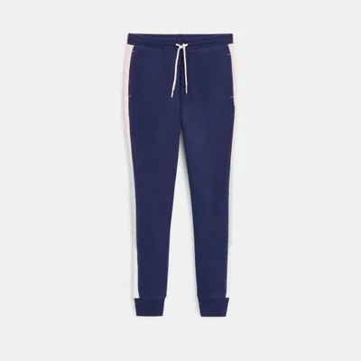 Quần joggers kẻ sọc 562 Xanh Navy