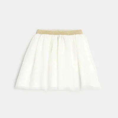 Váy tutu sequin 570 Trắng ngà