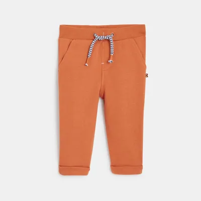 Quần joggers nỉ 6M Cam