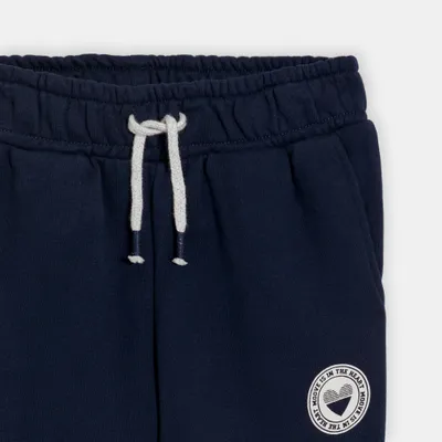 Quần jogging dây rút 3A Xanh Navy