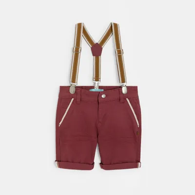 Quần short bermuda có đai 6M Tím