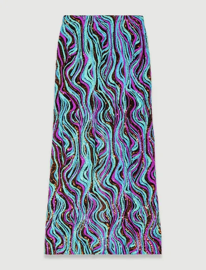 Chân Váy Maxi Đính Sequin 198 Nhiều màu