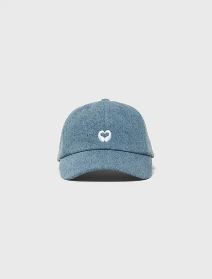 Mũ lưỡi trai denim TU Xanh dương