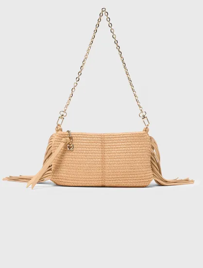 Túi Clutch Miss M raffia TU Be