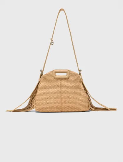 Túi mini Miss M hiệu ứng raffia TU Be