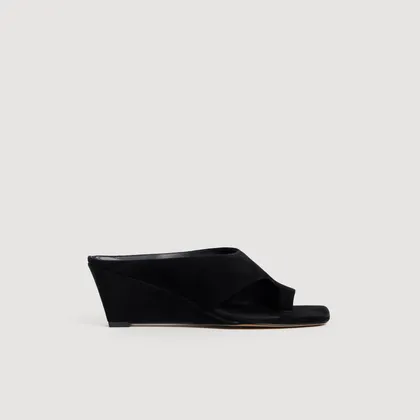 Giày sandal Leia da suede 37 Đen