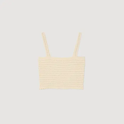 Áo crop top đính đá 2 Be