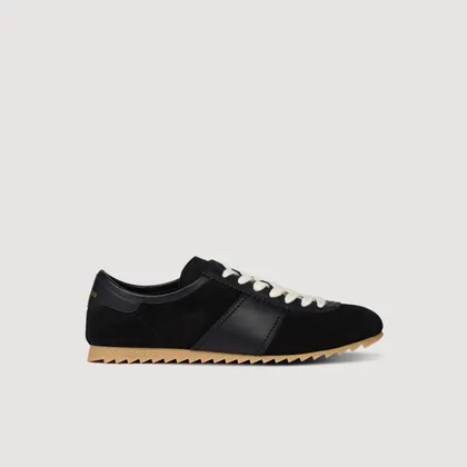 Giày thể thao phối da suede 43 Đen
