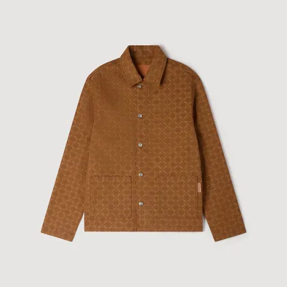 Áo khoác denim Square Cross S Camel
