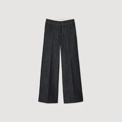 Quần jeans ống rộng 32 Denim