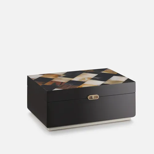 hanoia ベトナム高級インテリアショップ　ティーキャディ　茶葉入れ容器 BOXES - HOME DECOR - HOME & LIVING