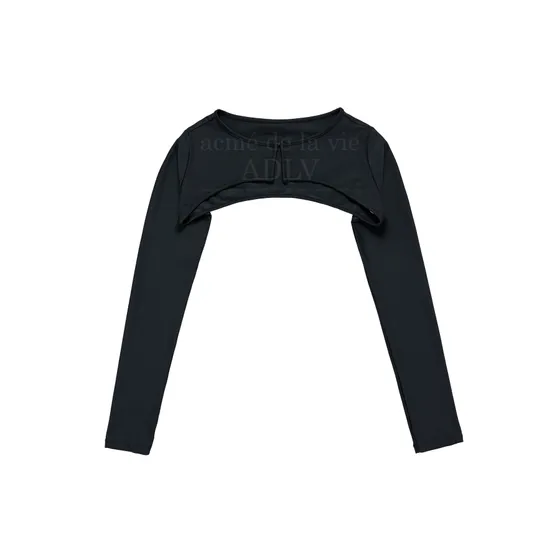 &Aacute;o bơi Synbol Logo Bikini Bolero Đen