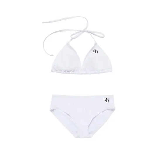 Bộ bơi Symbol Logo Bikini Trắng