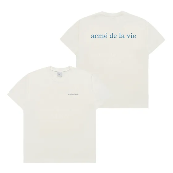 Áo Thun ADLV Basic Logo Bio Washing Kem
