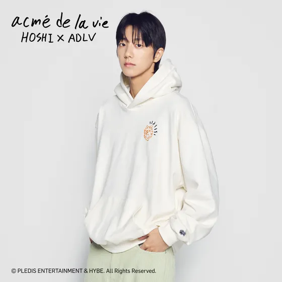 [Hoshi X ADLV] Áo Hoodie Tiger Sketch Kem