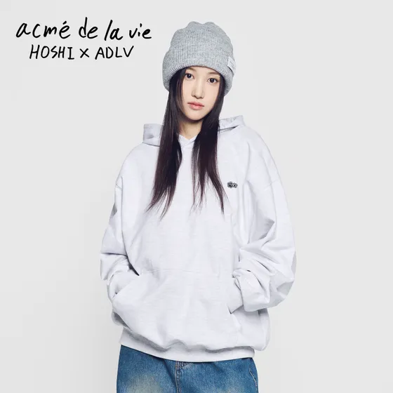 [Hoshi X ADLV] Áo Hoodie Wappen Muối Tiêu