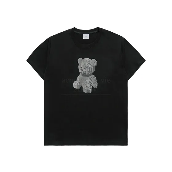 &Aacute;o Thun ADLV Block Bear Đen