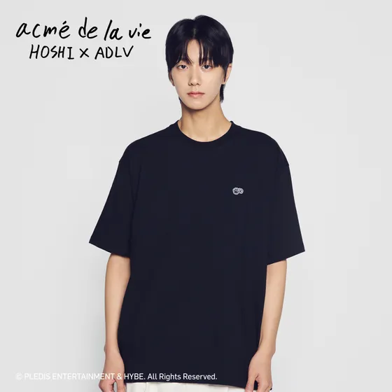 [Hoshi X ADLV] Áo Thun Wappen Đen