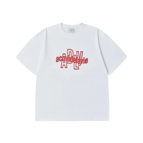 &Aacute;o Thun Spray Overlay Logo Trắng