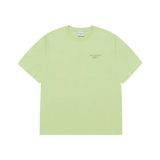 &Aacute;o Thun Basic Logo Season 3 Xanh L&aacute; S&aacute;ng