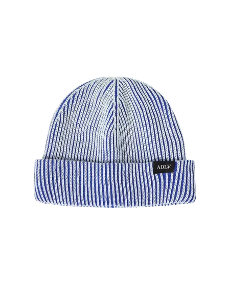 Mũ Beanie Two Tone Label Point Xanh dương
