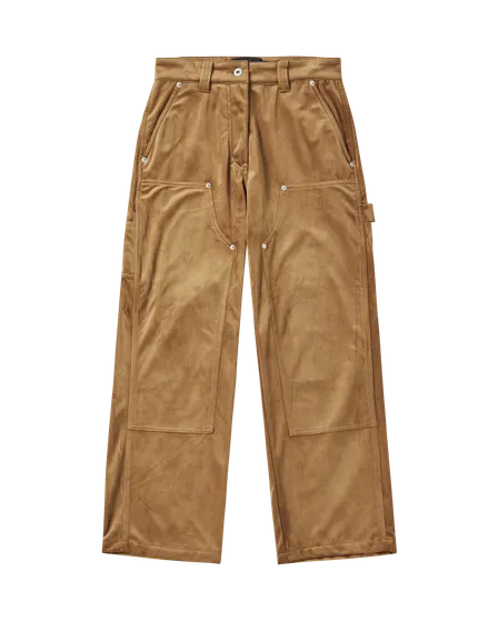 Quần d&agrave;i nữ Velvet N&acirc;u