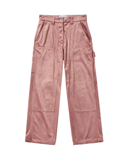 Quần d&agrave;i nữ Velvet Hồng