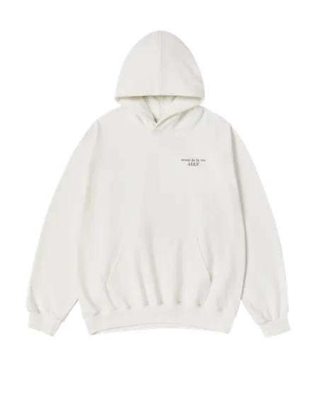 Áo Hoodie AC Bear Basic Logo Kem