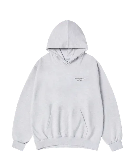 &Aacute;o Hoodie AC Bear Basic Logo Muối ti&ecirc;u