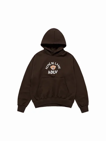 &Aacute;o Hoodie NEW TEDDY BEAR (BEAR DOLL) N&acirc;u đậm