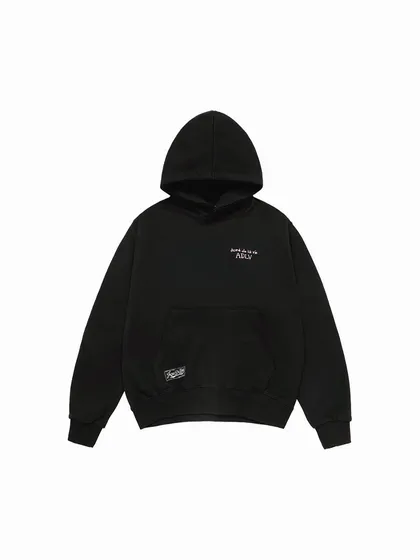 &Aacute;o Hoodie GLOSSY LOGO Đen