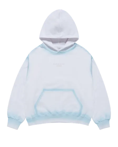 &Aacute;o hoodie LINE HAND SPRAY Trắng