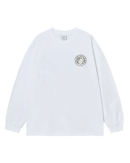 &Aacute;o Thun D&agrave;i Tay Walking AC Bear Trắng