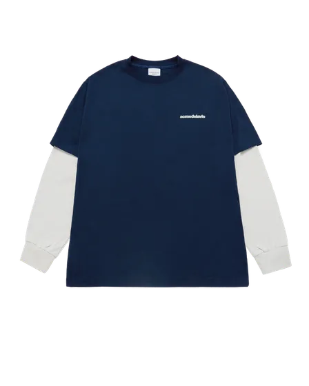Áo Thun Dài Tay Double Layer ADLV Xanh navy