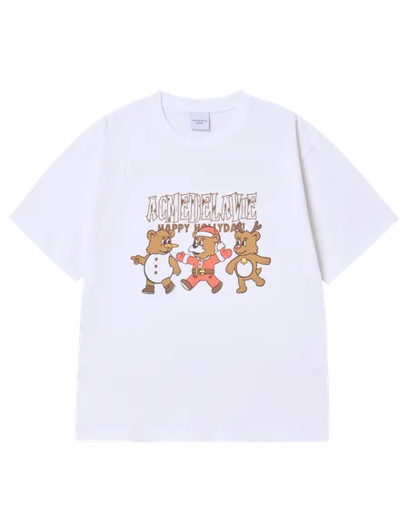 Áo thun AC BEAR Trắng