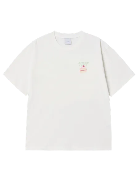 &Aacute;o thun ngắn tay A PIECE OF CAKE Kem