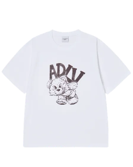 Áo Thun ADLV Piggyback Trắng