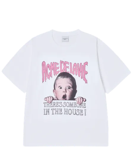 &Aacute;o thun Halloween Scream Boy Trắng
