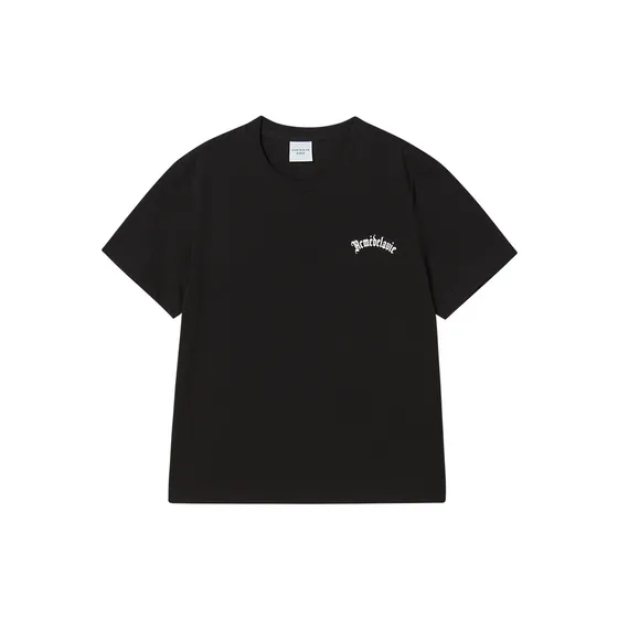 &Aacute;o thun nữ Gold Chain Bear Doll Đen