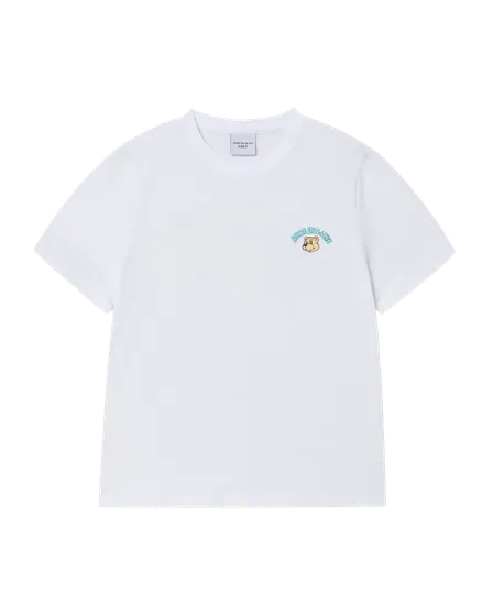 &Aacute;o Thun nữ Mini AC Bear Trắng