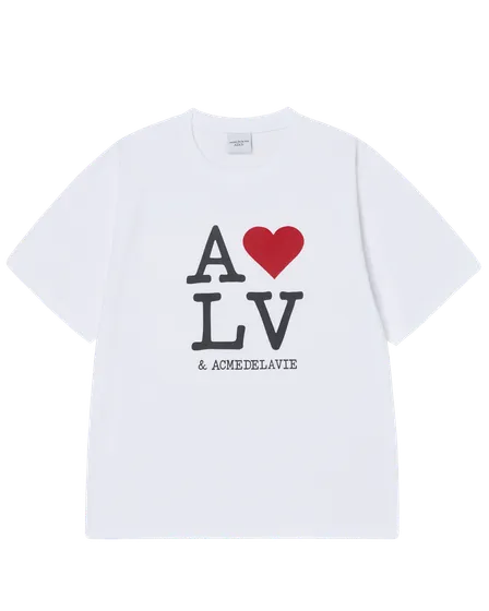 Áo Thun Love ADLV Trắng